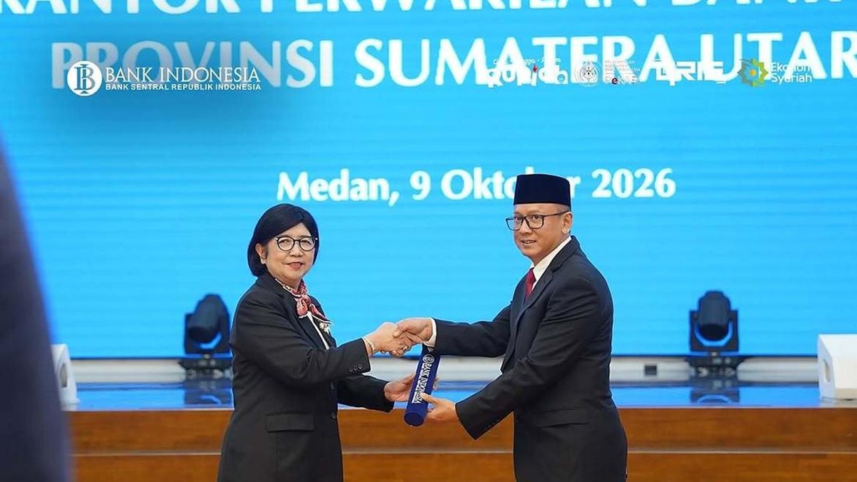 BI Kukuhkan Kepala Perwakilan Sumut, Fokus Stabilitas Ekonomi Regional