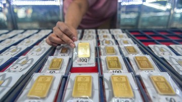 Lonjakan Harga Emas Antam Tembus Rp2,6 Juta per Gram