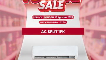 Tren Diskon Elektronik: Di Balik Harga AC Rp 4 Juta