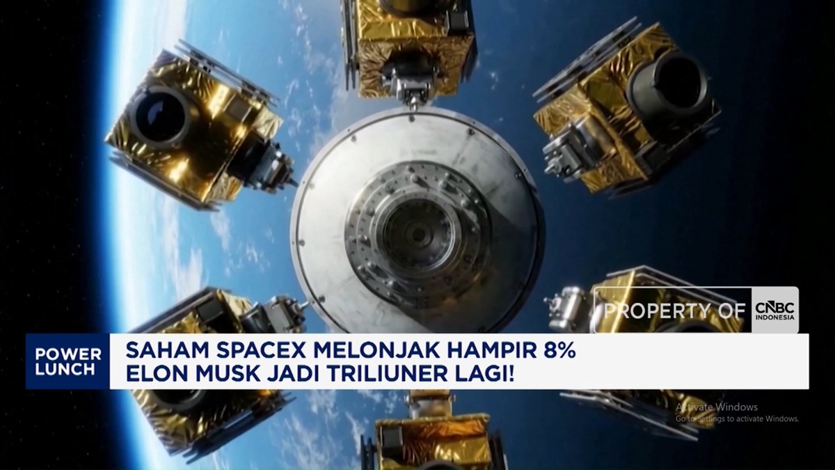 Saham SpaceX Naik 8%, Kekayaan Elon Musk Melonjak Lagi