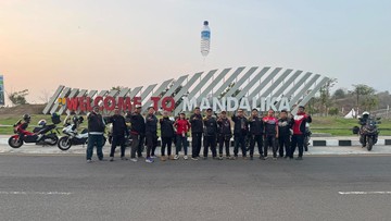 Riders Mandalika Tempuh 1.400 Km Demi Pertamina GP
