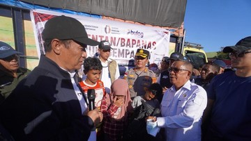 Bantuan Pangan Gempa Flores Dipastikan Tepat Sasaran, Logistik Jadi Kunci