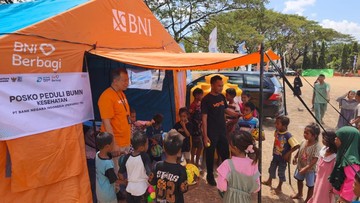 BNI Perkuat Layanan Kesehatan dan Logistik bagi Korban Bencana NTT
