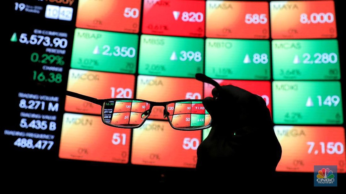 IHSG Sesi I Melemah 0,55%, BYAN Tekan Indeks