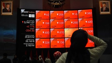 IHSG Tertekan di Pembukaan, Sentuh Level Kritis 6.000
