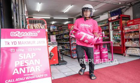 Pertamina Dukung UMKM Mandalika dengan 125 Tabung Bright Gas