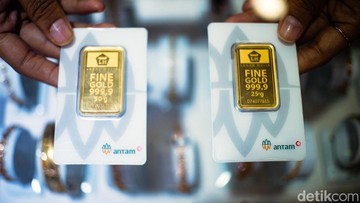 Emas Antam Cetak Rekor Baru Rp 2,69 Juta per Gram