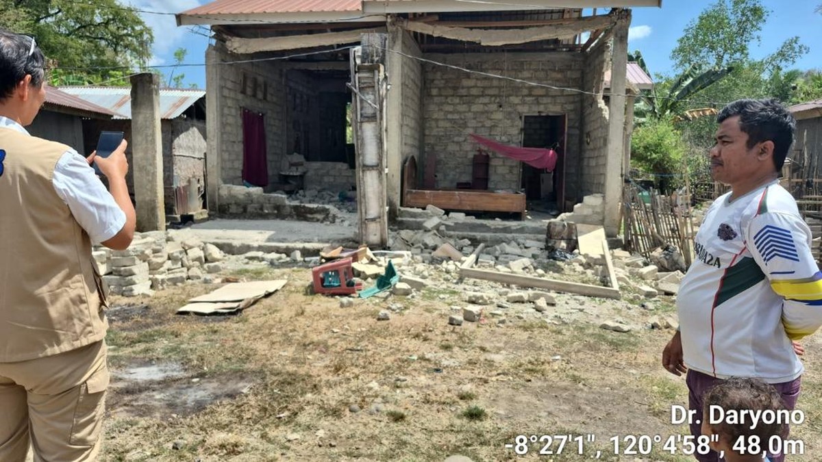 Gempa M5,1 Guncang Flores NTT, BMKG Pastikan Aman dari Tsunami