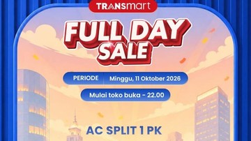 Transmart Gelar Diskon AC Hingga Rp 1,7 Juta, Stimulus Sektor Properti?