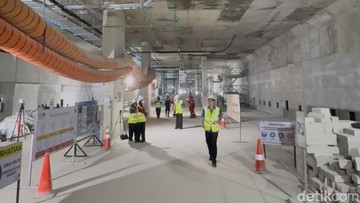 MRT Jakarta Rencanakan Pedestrian Bawah Tanah di Bundaran HI
