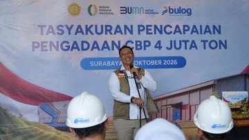 BULOG Cetak Rekor Serapan Beras 4,13 Juta Ton, Jatim Dominan