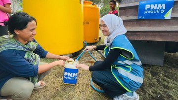PNM Hadirkan Akses Air Bersih bagi Pengungsi Gempa NTT