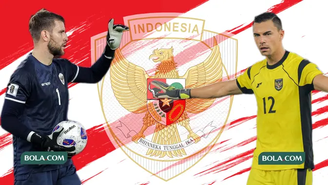 Audero vs Paes: Duel Panas Kiper Timnas Indonesia