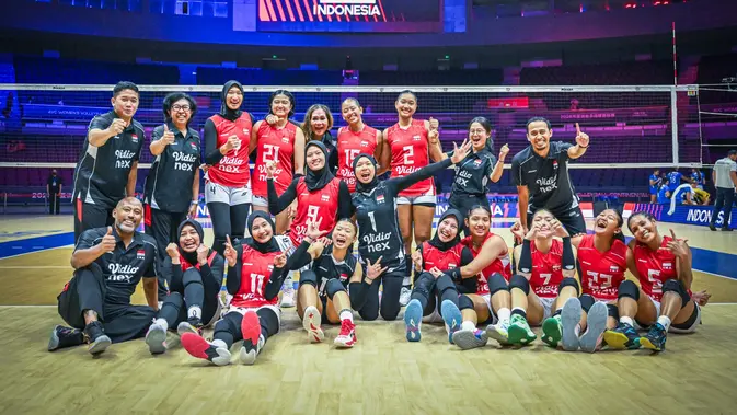 Timnas Voli Putri Indonesia Tumbang 1-3 dari Kazakhstan di AVC 2026