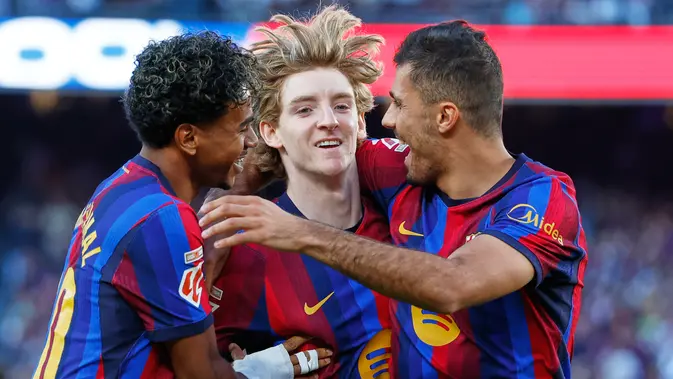 Gordon Buka Skor, Barcelona Tekuk Getafe di La Liga