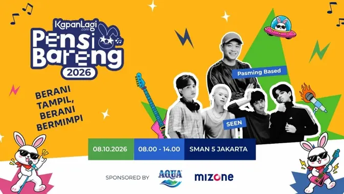 KapanLagi Pensi Bareng 2026 Hadir di SMAN 5 Jakarta