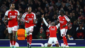 Arsenal dan Barcelona Pesta Gol, Klasemen Liga Champions Berubah