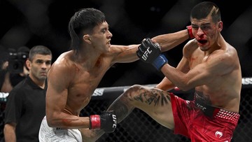 Bilal Hasan Pesta Knockout di Debut UFC, Janji Akan Bersinar Lebih Terang