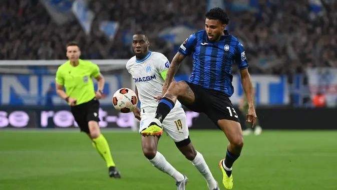 Duel Sengit Marseille vs Atalanta Berakhir Imbang 1-1