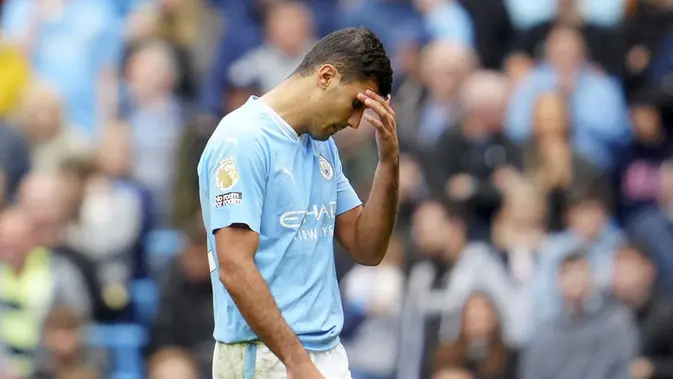 City Tekuk Forest 2-0, Kartu Merah Rodri Picu Amarah Guardiola