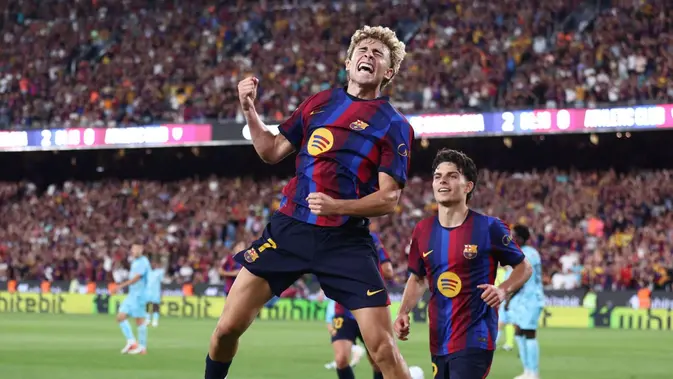 Fermin Lopez Bawa Barcelona Menang atas Athletic Club