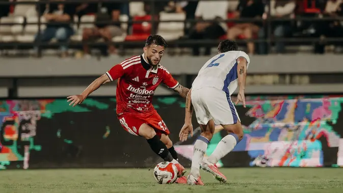 Jay Herdman Jadi Kunci Kemenangan Bali United Atas Persib di Dewata Challenge