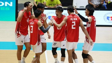 Garuda Terbang ke Final Voli Asia Dua Kali Beruntun