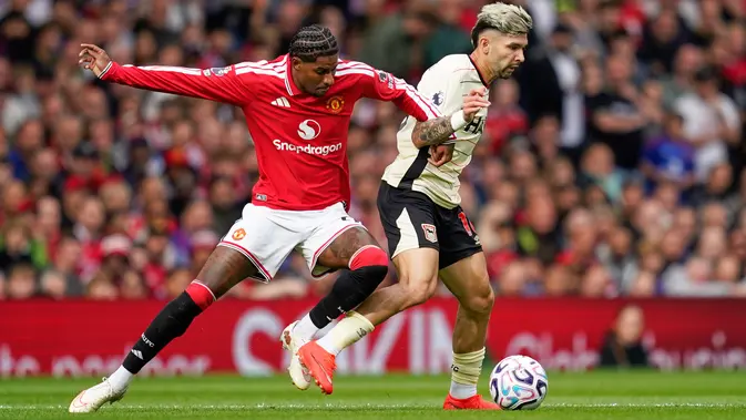 Rashford Pesta Gol, Man United Hancurkan Ipswich Town di Old Trafford