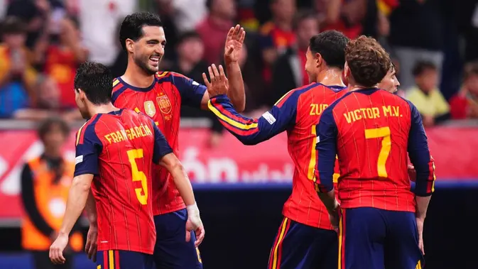 Merino Menit 23 Bawa Spanyol Tumbangkan Ceska di Oviedo