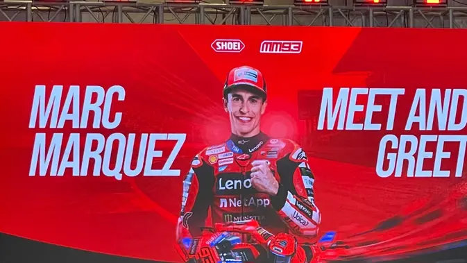 Marc Marquez Gebrak Jakarta lewat Meet and Greet Eksklusif