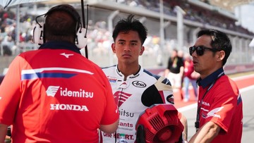 Mario Aji Pacu Performa Maksimal Bidik Poin Penutup Musim Moto2