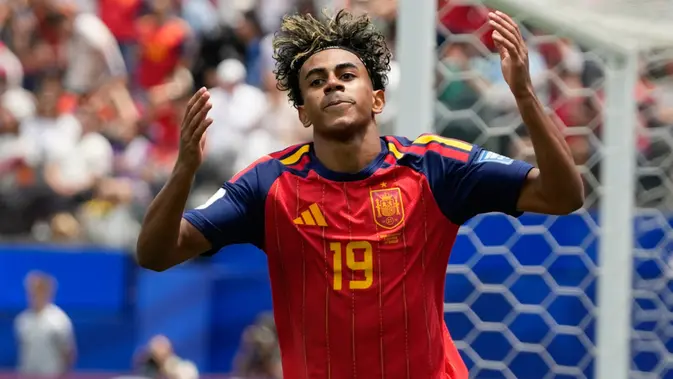Lamine Yamal Pimpin Spanyol Tekuk Austria di Fase 32 Besar