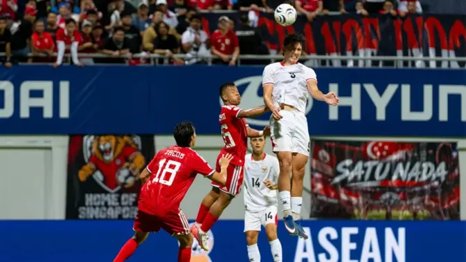 Timnas Indonesia Ditahan Imbang Singapura 1-1 di Jalan Besar
