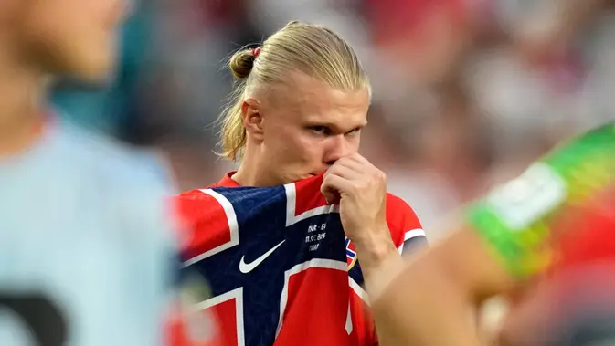 Haaland Tunjukkan Emosi Usai Perempat Final Piala Dunia 2026