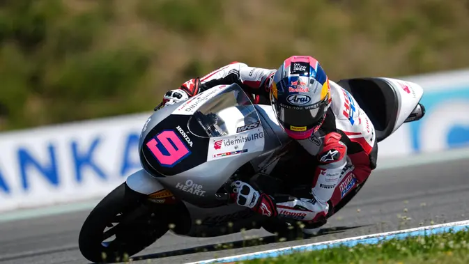 Veda Ega Pratama Tersendat di FP1 Moto3 Belanda 2026