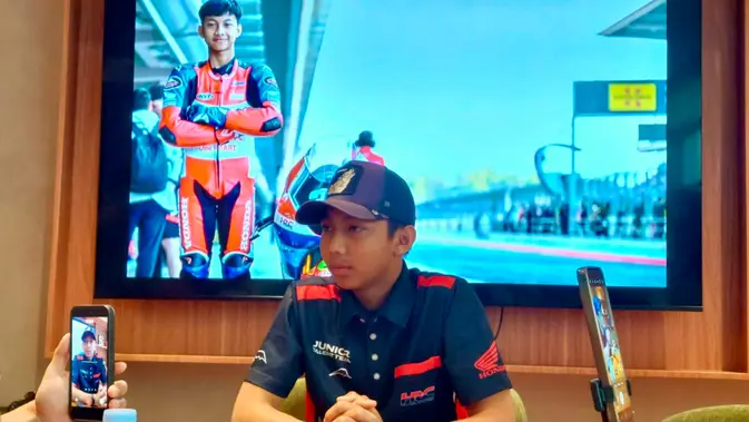 Kiandra Ramadhipa Siap Geber Musim Baru Bersama Astra Honda Racing Team
