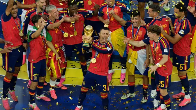 Spanyol Bungkam Argentina, Rebut Mahkota Piala Dunia 2026