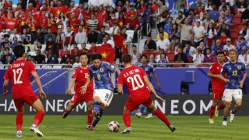 Jepang Uji Kekuatan Vietnam Sebelum Duel Kontra Timnas Indonesia
