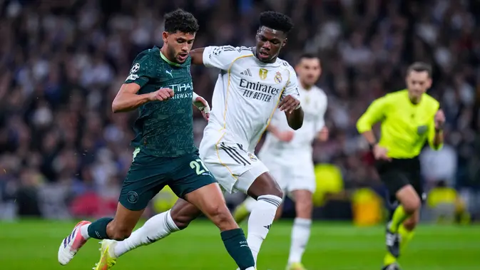 Real Madrid vs Manchester City: Duel Taktik di Liga Champions
