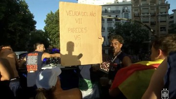 Yamal Sindir Paredes di Parade Kemenangan Spanyol 2026