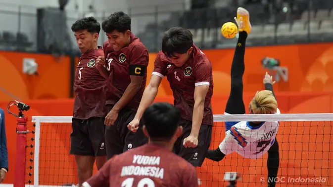 Sepak Takraw Kuadran Putra Indonesia Tampil di Asian Games 2026