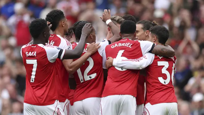 Arsenal Hancurkan Leeds United di Emirates