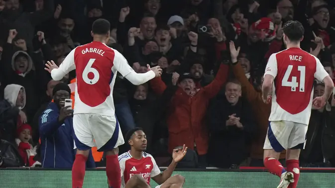 Arsenal Hancurkan Manchester City 5-1 di Emirates Stadium