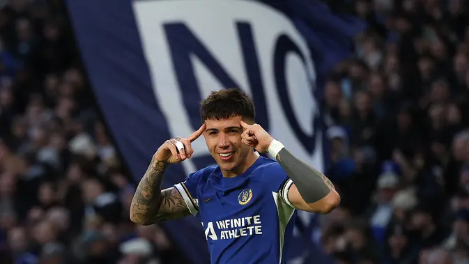 Enzo Fernandez Cetak Gol, Chelsea Libas Brighton di Stamford Bridge