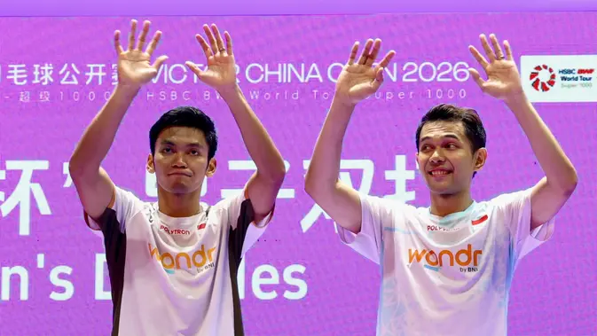 Fajar/Fikri Juara China Open 2026, Gelar Super 1000 Pertama Indonesia