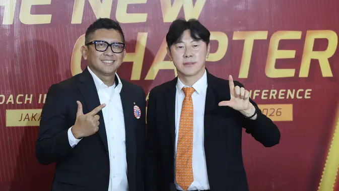 Shin Tae-yong Resmi Latih Persija Jakarta