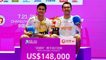 Fajar/Fikri Cetak Sejarah, Juara Back to Back Jepang-China Open 2026