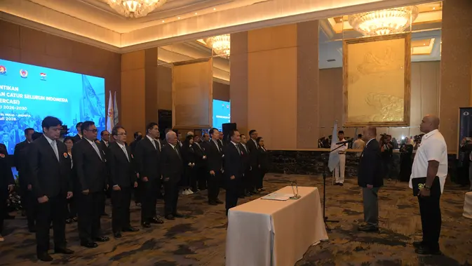 Agustiar Sabran Resmi Memimpin Percasi untuk Periode 2026-2030