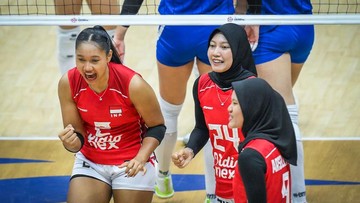 Indonesia vs Thailand: Jadwal Siaran Langsung AVC Continental 2026
