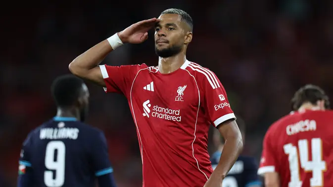 Gol Gakpo dan Kemenangan Liverpool atas Athletic Club di Anfield